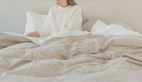 Comfortable linen beddings for any season by Sömn Home