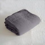 Sömn Luxury Linen Bedding | Duvet Cover Linen Bedding Sömn Home Queen Charcoal Grey #color_charcoal-grey