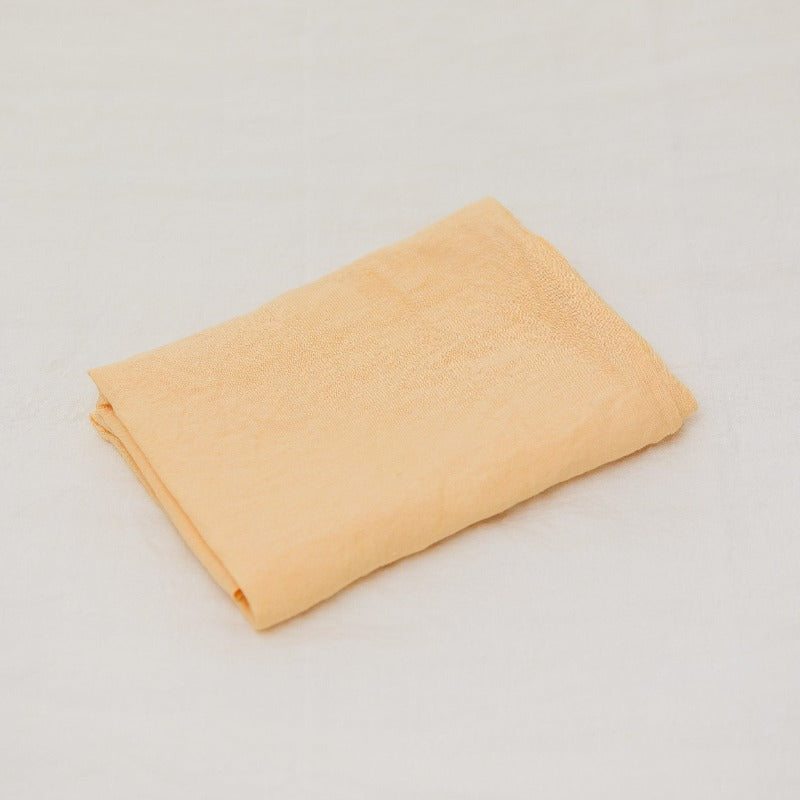 Sömn Luxury Linen Bedding | Fabric Swatch Textile Sample Sömn Home Small Peach 