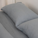 Sömn Luxury Linen Bedding | Pillowcase (single) Linen Bedding Sömn Home Ocean Teal #color_ocean-teal