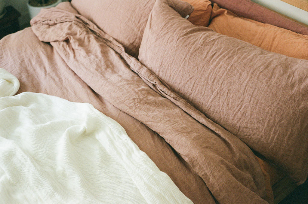 Personalize the Bedroom with Mix and Match Linen Bedding Sets