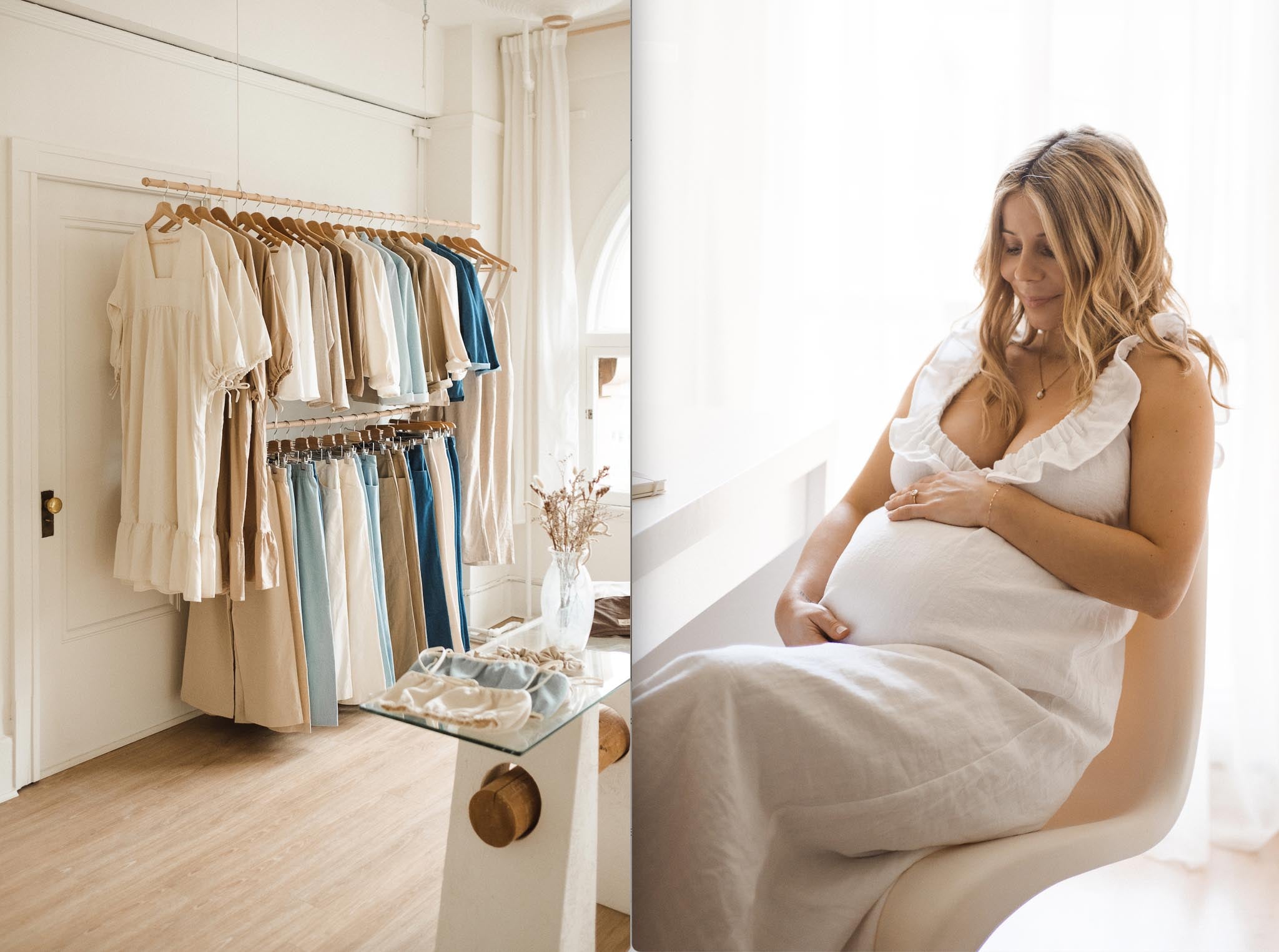 Laila from Harly Jae x Somn Home Luxury Linen Bedding Company Canada