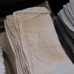 Sömn | Repurposed Linen Cocktail Napkins Table Linen Sömn Home #color_sand