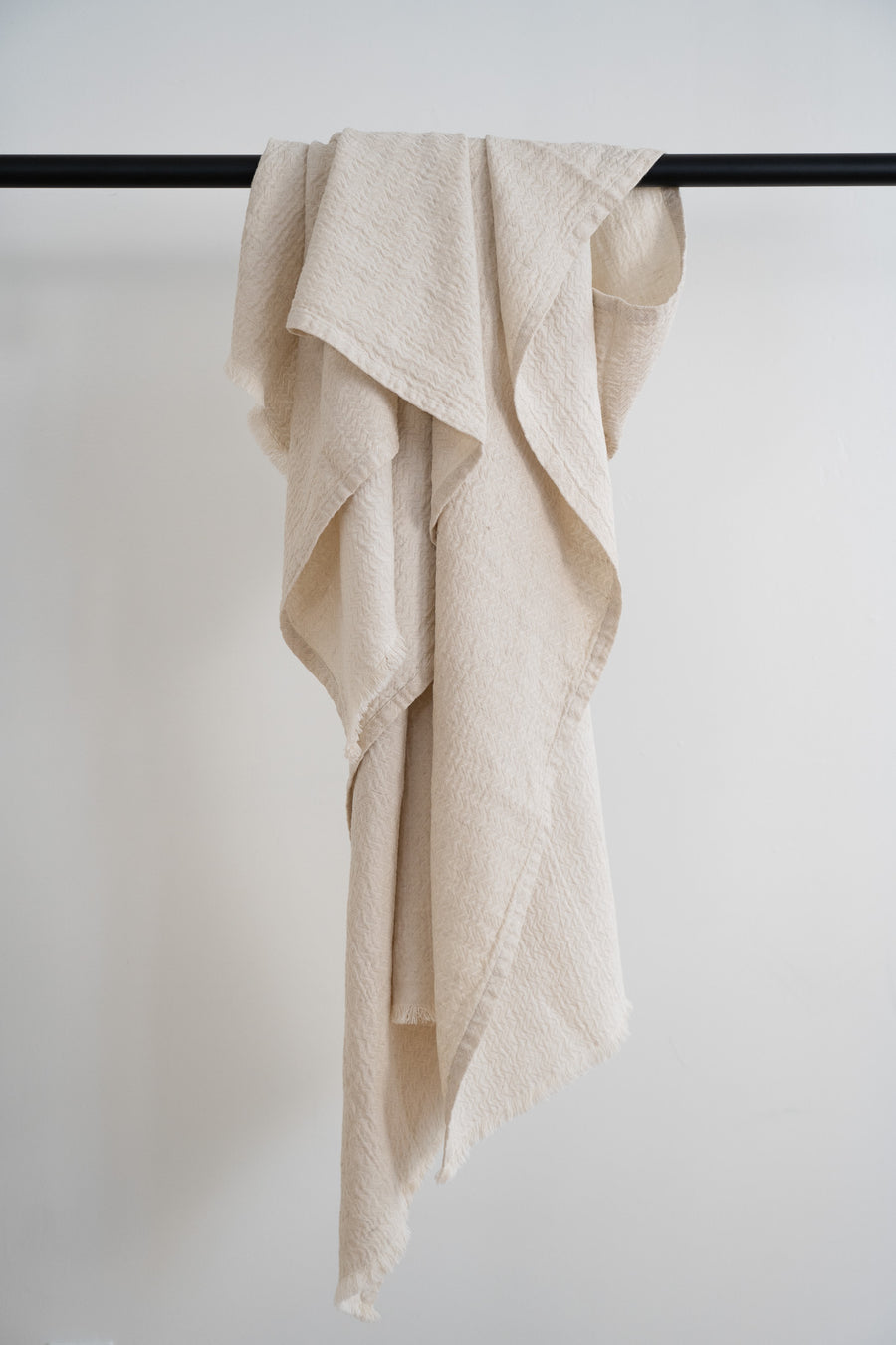 Sömn Home | Ebba Ivory Throw Blanket