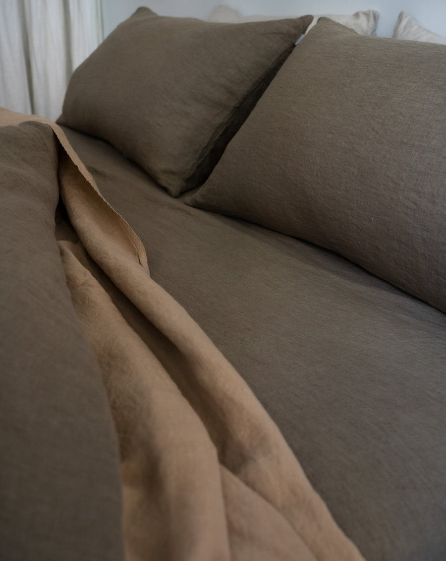 Sömn Luxury Linen Bedding | Fitted Sheet