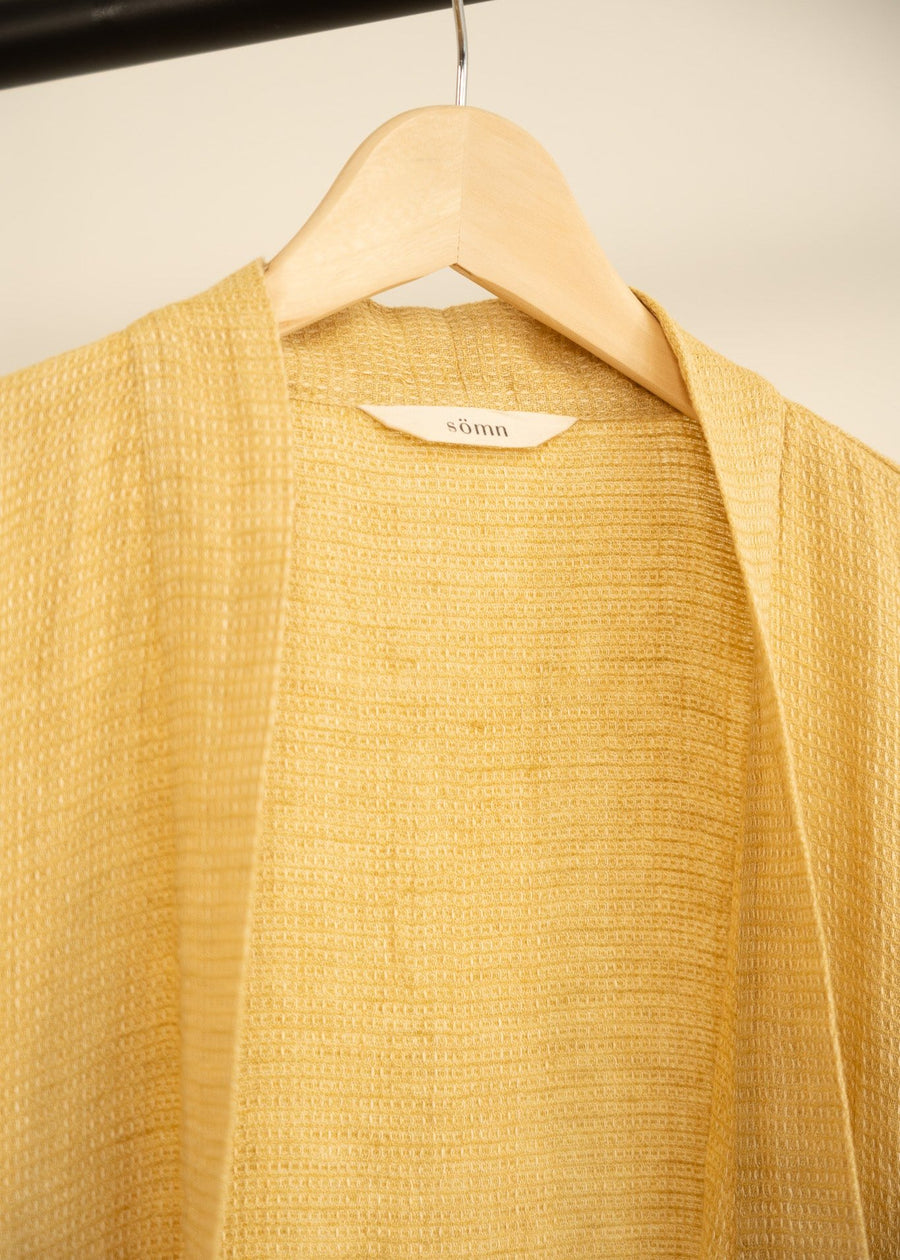 Sömn Home | Waffle Linen Bathrobe