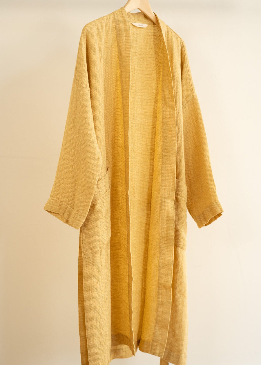 Sömn Home | Waffle Linen Bathrobe