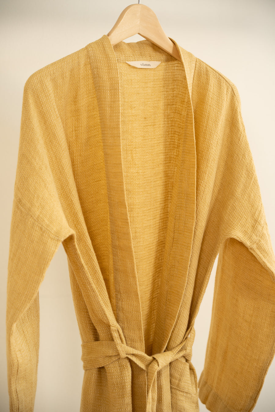 Sömn Home | Waffle Linen Bathrobe