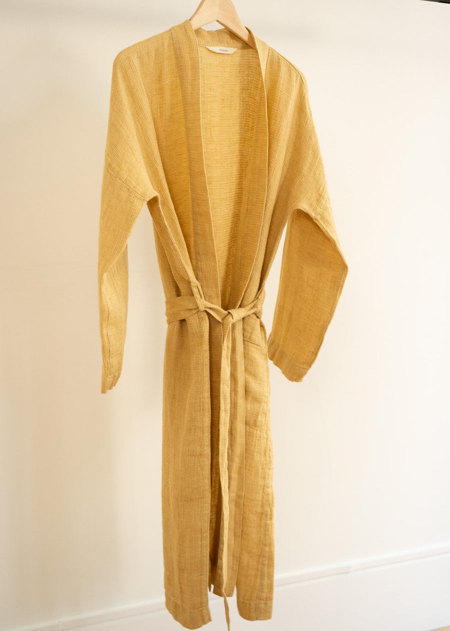 Sömn Home | Waffle Linen Bathrobe