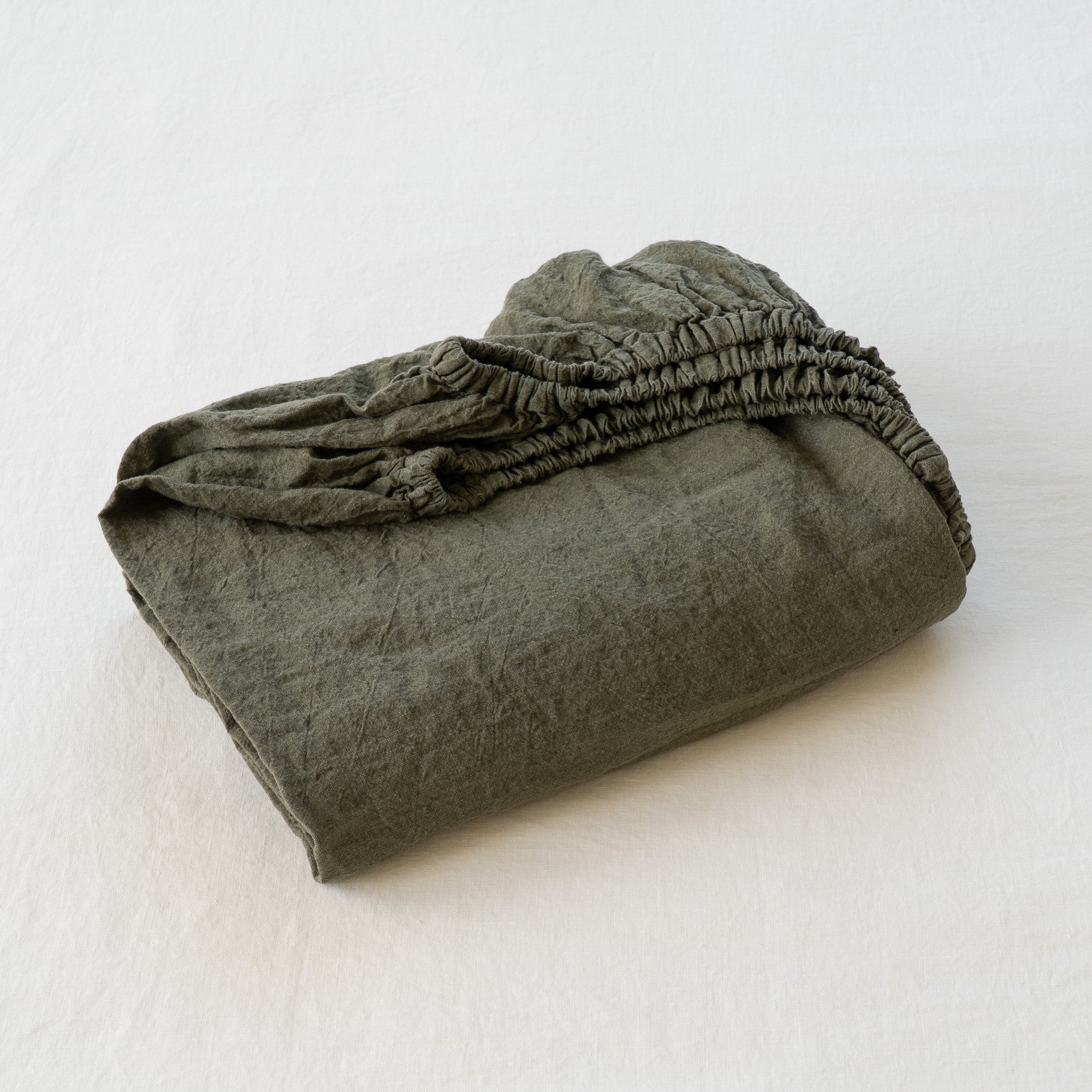 Sömn Linen Fitted Sheet