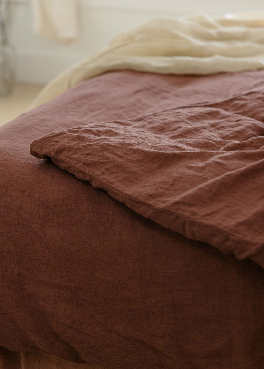 Sömn Luxury Linen Bedding | Fitted Sheet Linen Bedding Sömn Home 