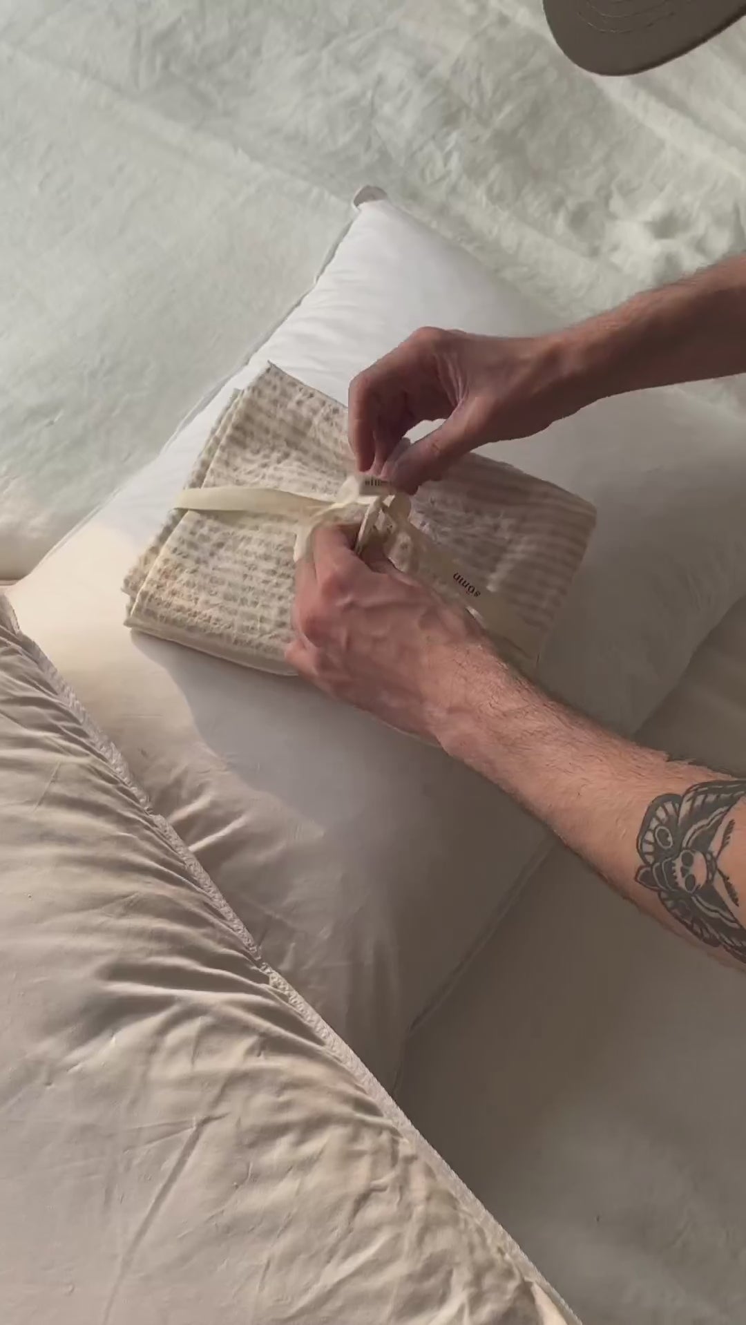Sömn Luxury Linen Bedding | Pillowcase Linen Bedding Sömn Home Double/Queen #color_sky 