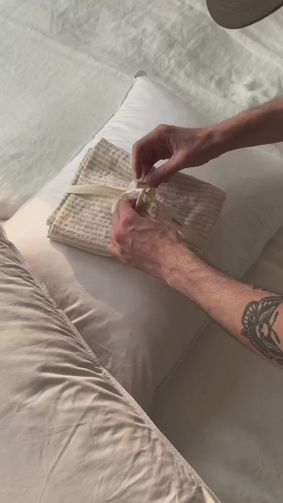 Sömn Luxury Linen Bedding | Pillowcase Linen Bedding Sömn Home Double/Queen #color_sky 