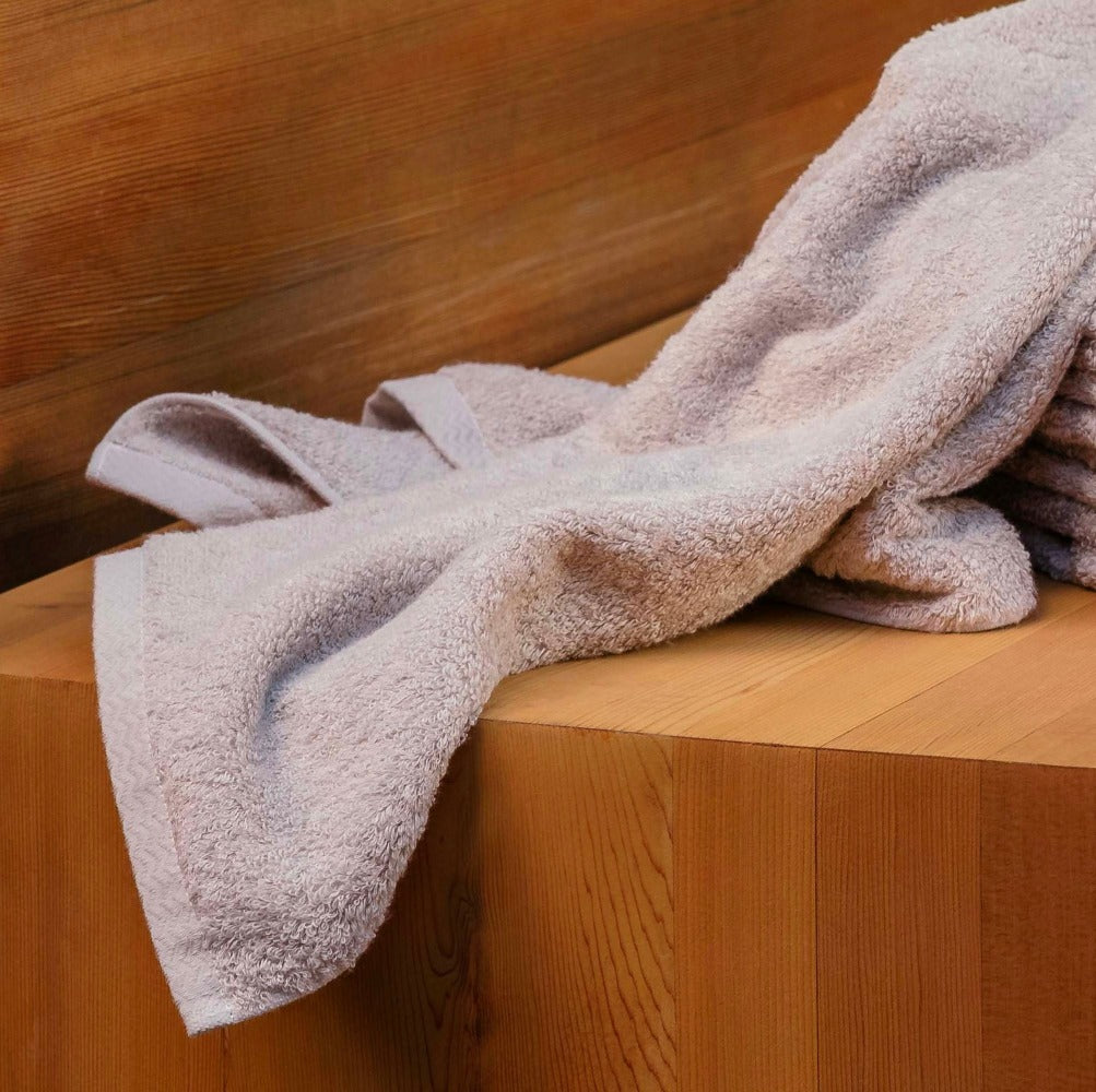 grey cotton bamboo hand towels Somn Home Canada #color_grey