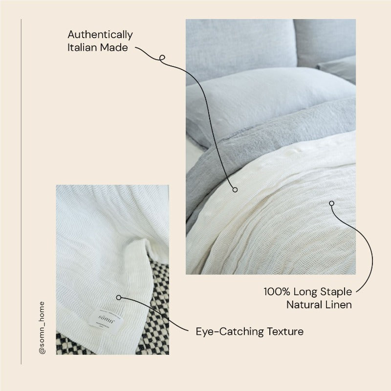 Sömn Luxury Linen Bedding | Bedspread Bedspread Sömn Home 