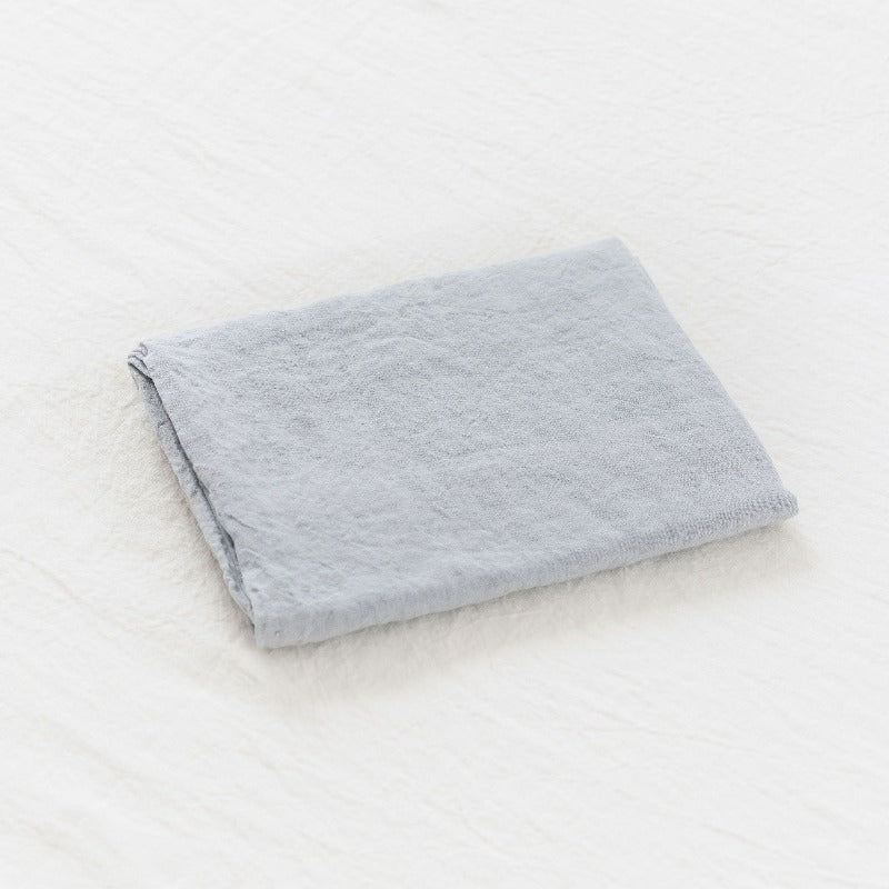 Cloud grey linen bedding by Canada bedding company Somn Home #color_cloud-grey