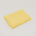 Sömn Luxury Linen Bedding | Fabric Swatch Textile Sample Sömn Home Small Lemon #color_lemon