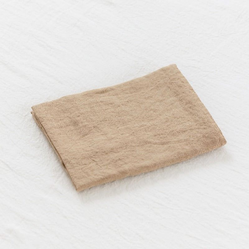 Oatmeal linen bedding by Somn Bedding Canada #color_oatmeal