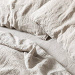 Sömn Luxury Linen Bedding | Fitted Sheet Linen Bedding Sömn Home #color_natural