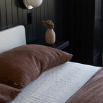 Sömn Luxury Linen Bedding | Fitted Sheet Linen Bedding Sömn Home #color_off-white