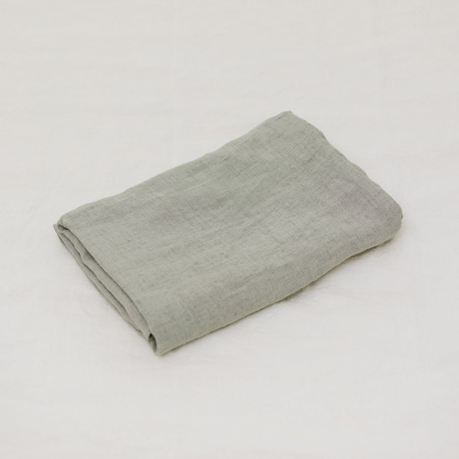 Sömn Luxury Linen Bedding | Pillowcase Linen Bedding Sömn Home Double/Queen Mineral Green 