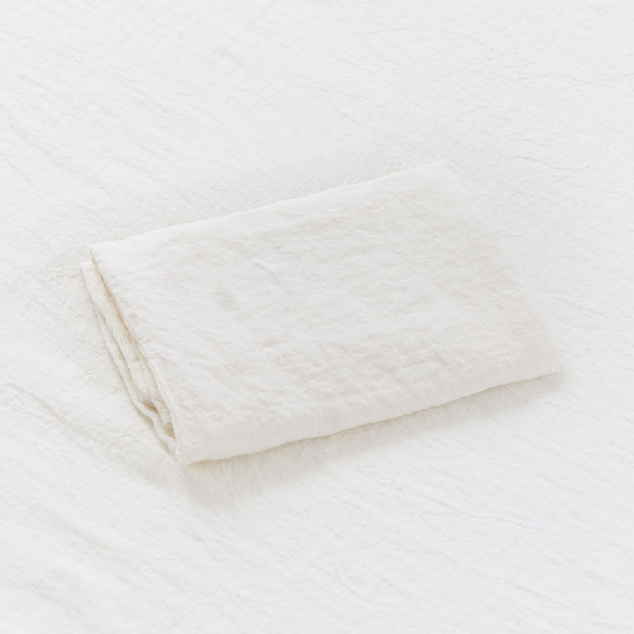 Sömn Luxury Linen Bedding | Pillowcase Linen Bedding Sömn Home Double/Queen Off White 
