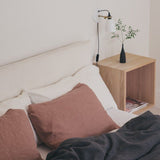 Sömn Luxury Linen Bedding | Pillowcase (single) Linen Bedding Sömn Home Desert Pink #color_desert-pink