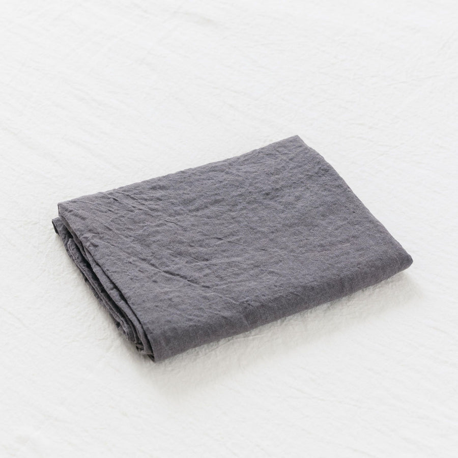 Sömn Luxury Linen Bedding | Pillowcase (single) Linen Bedding Sömn Home Double/Queen Charcoal Grey 