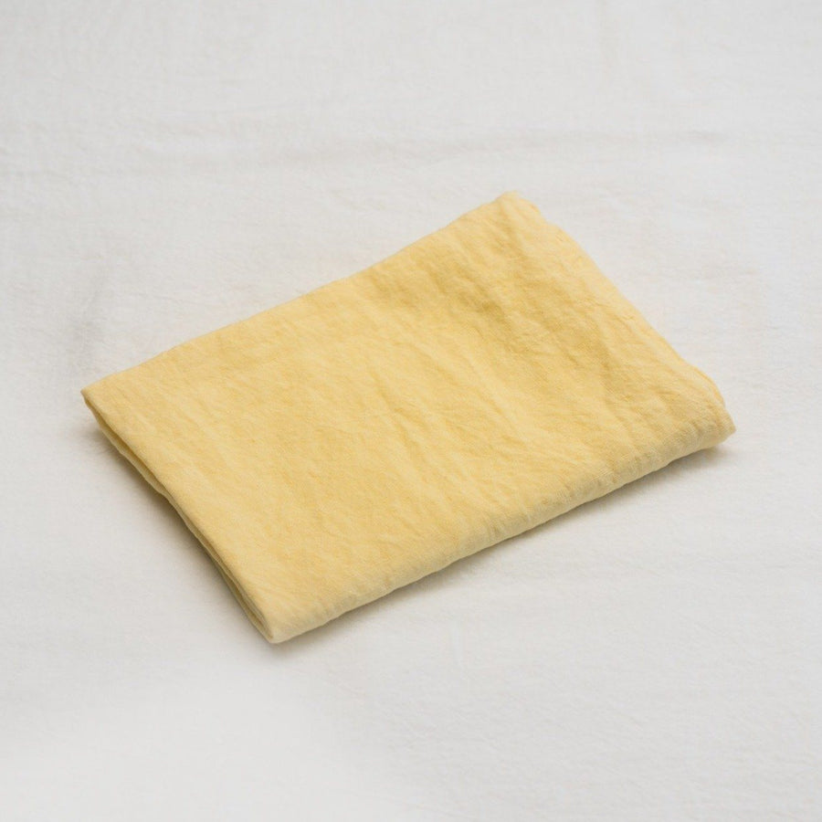 Sömn Luxury Linen Bedding | Pillowcase (single) Linen Bedding Sömn Home Double/Queen Lemon 
