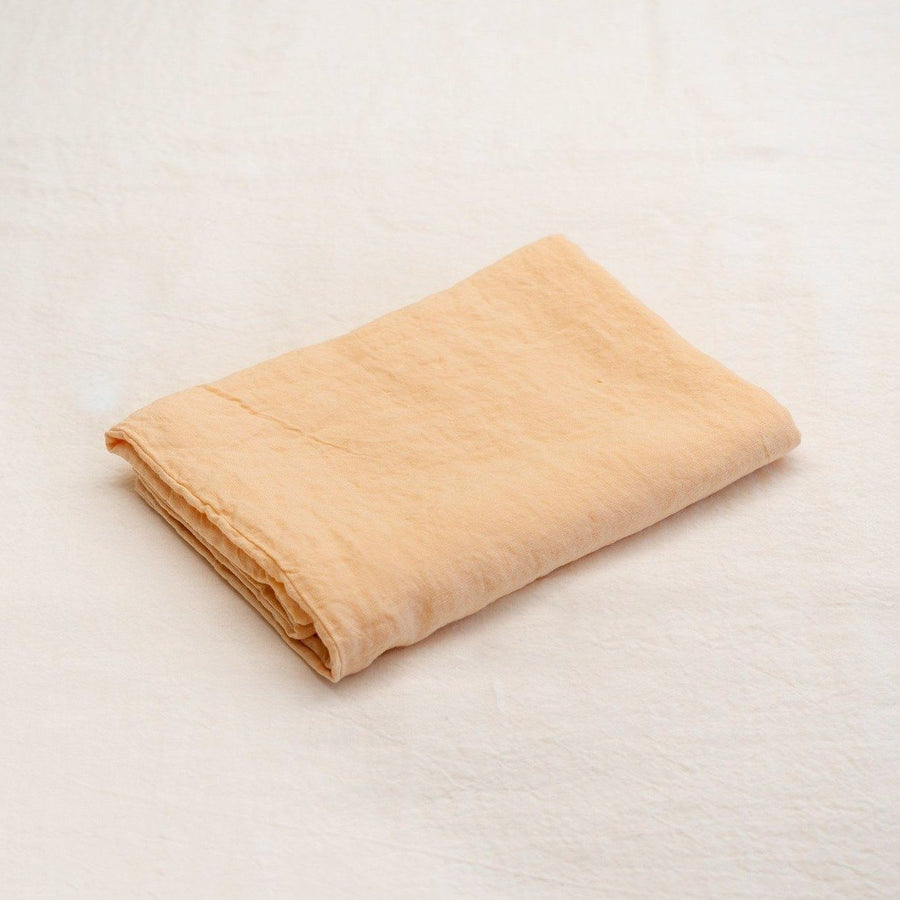 Sömn Luxury Linen Bedding | Pillowcase (single) Linen Bedding Sömn Home Double/Queen Peach 