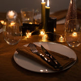 Sömn | Repurposed Linen Cocktail Napkins Table Linen Sömn Home #color_cinnamon