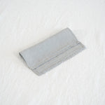 Sömn | Repurposed Linen Cocktail Napkins Table Linen Sömn Home Cocktail Cloud Grey #color_cloud-grey