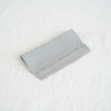 Sömn | Repurposed Linen Cocktail Napkins Table Linen Sömn Home Cocktail Cloud Grey #color_cloud-grey