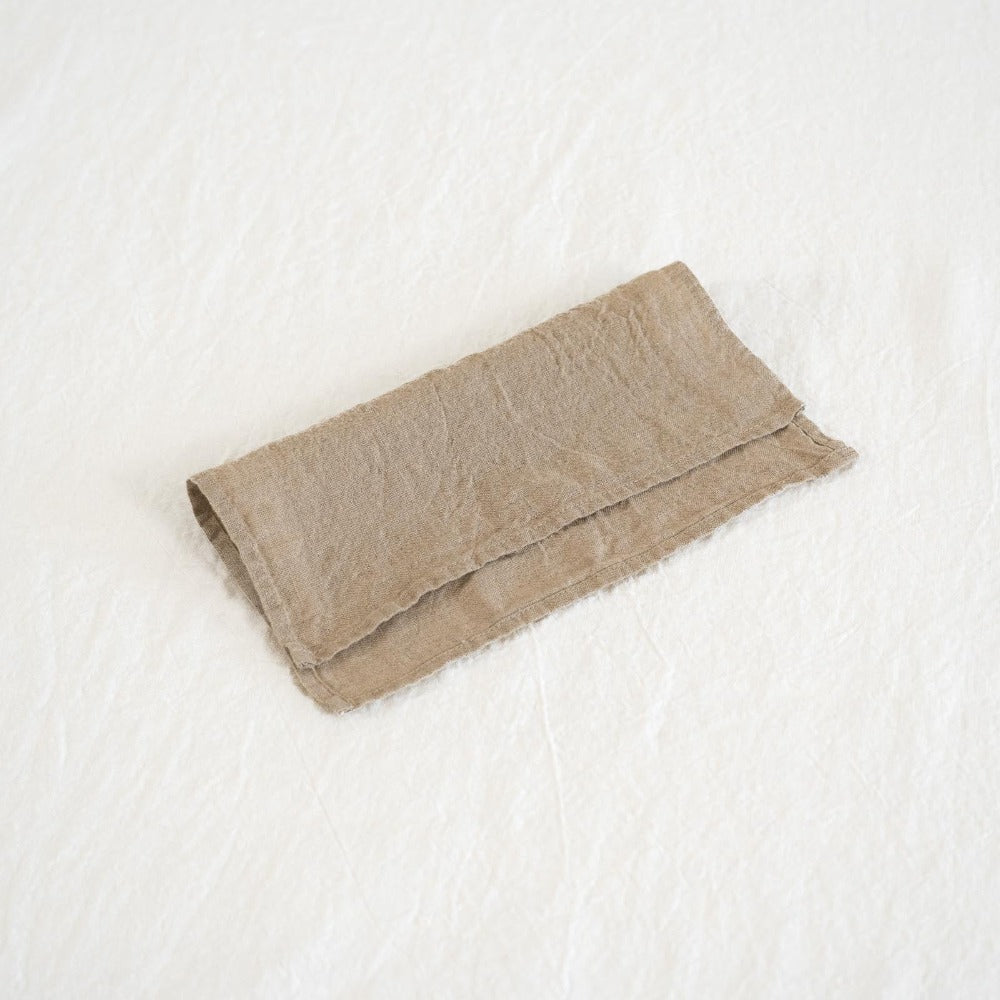 Sömn | Repurposed Linen Cocktail Napkins Table Linen Sömn Home Cocktail Natural #color_natural