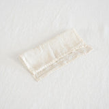 Sömn | Repurposed Linen Cocktail Napkins Table Linen Sömn Home Cocktail Off White #color_off-white