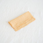Sömn | Repurposed Linen Cocktail Napkins Table Linen Sömn Home Cocktail Peach #color_peach