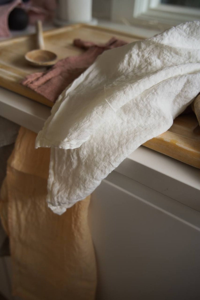 Sömn | Repurposed Linen Kitchen Towel Textile Sample Sömn Home 